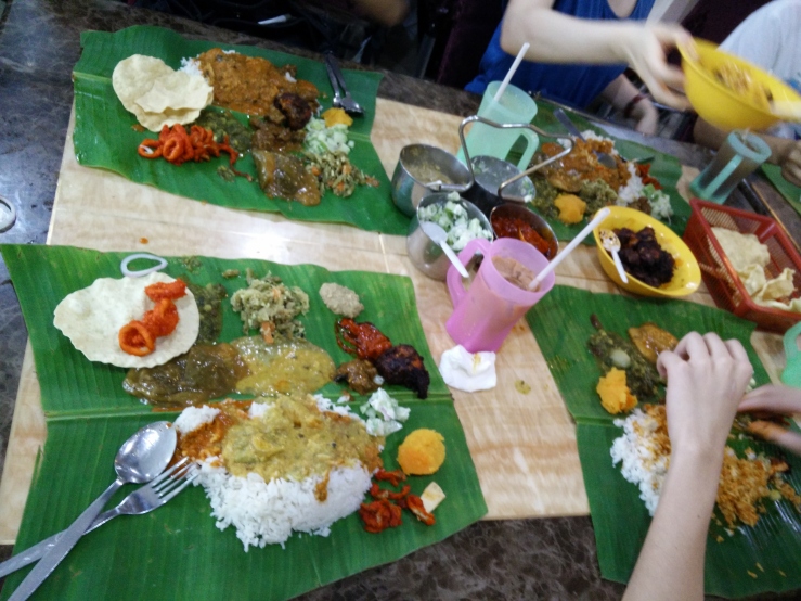 crab curry fish curry chicken curry mutton curry dan lain lain